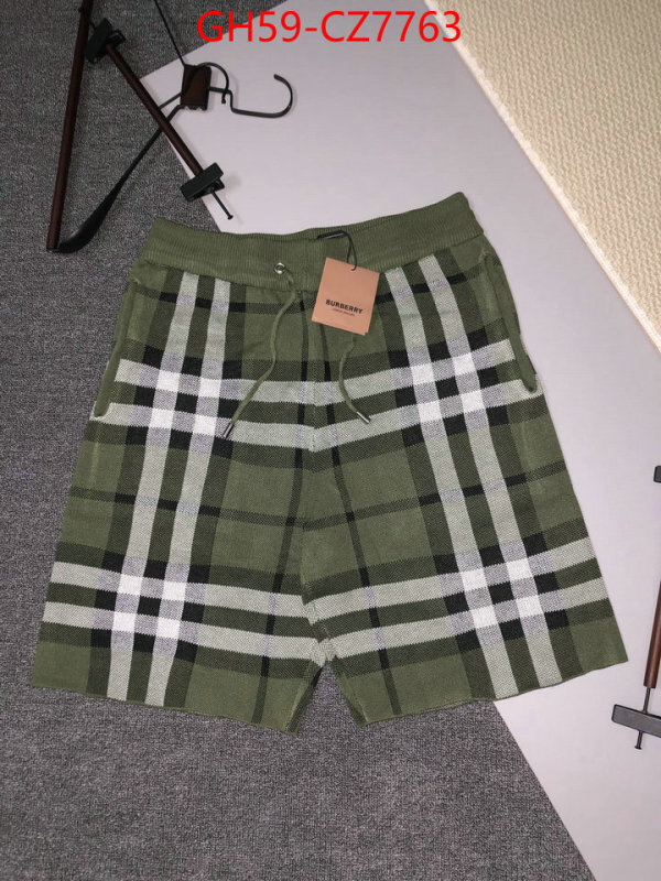 Clothing-Burberry aaaaa quality replica ID: CZ7763 $: 59USD