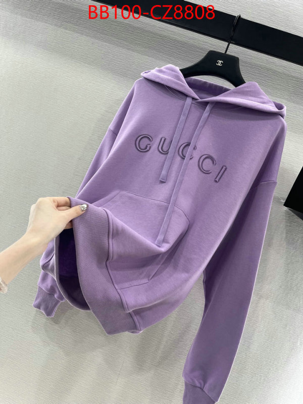 Clothing-Gucci buy best high-quality ID: CZ8808 $: 100USD