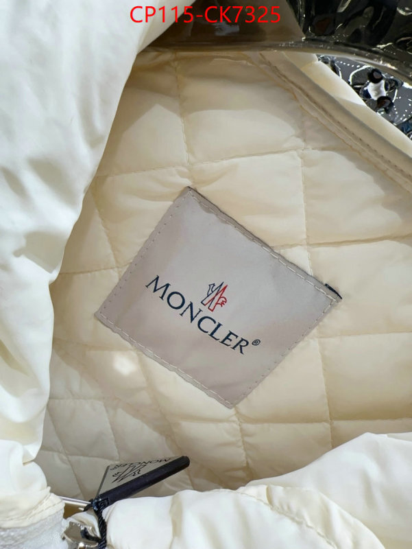 Down jacket Women-Moncler high quality designer ID: CK7325 $: 115USD