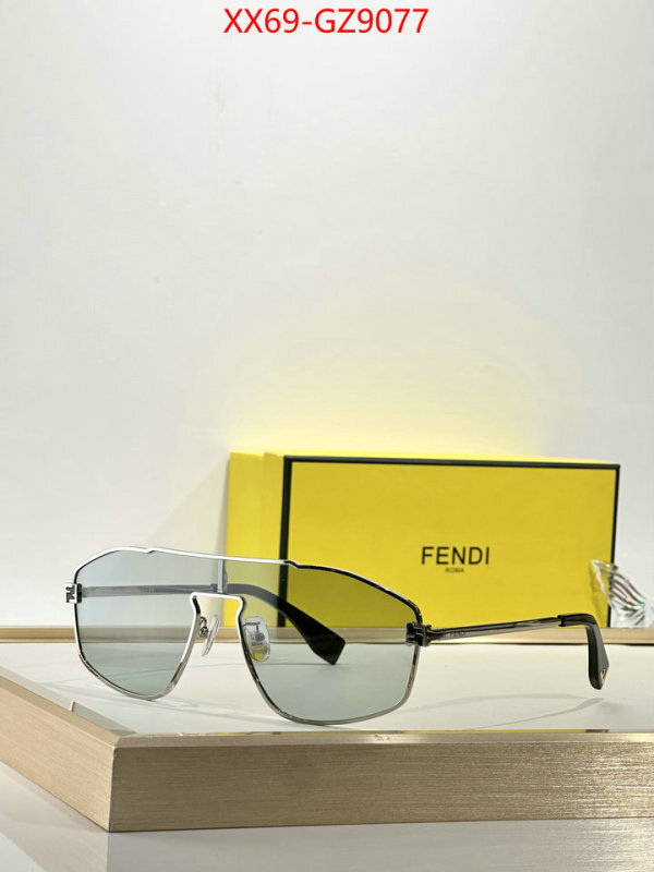 Glasses-Fendi high quality customize ID: GZ9077 $: 69USD