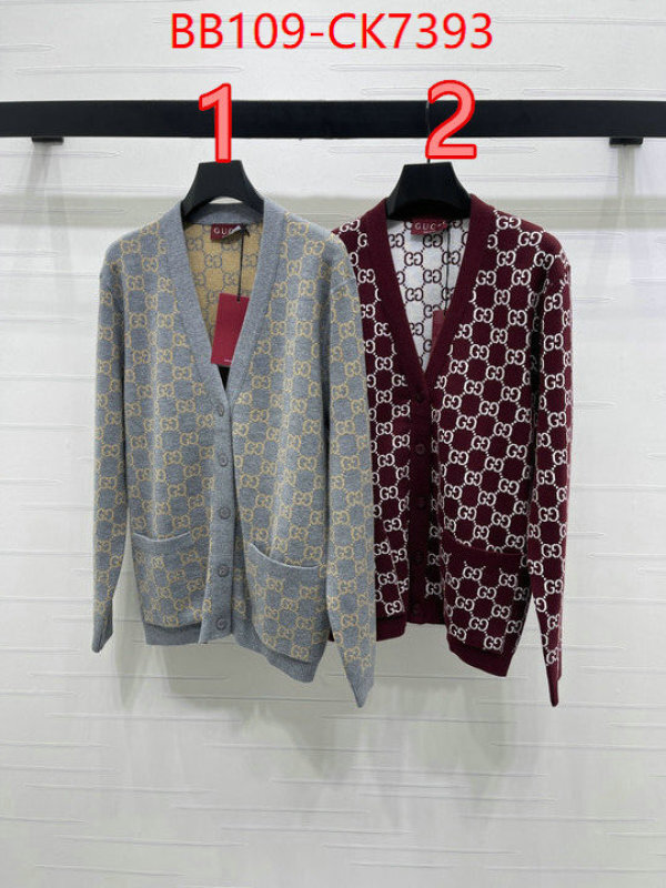 Clothing-Gucci highest product quality ID: CK7393 $: 109USD