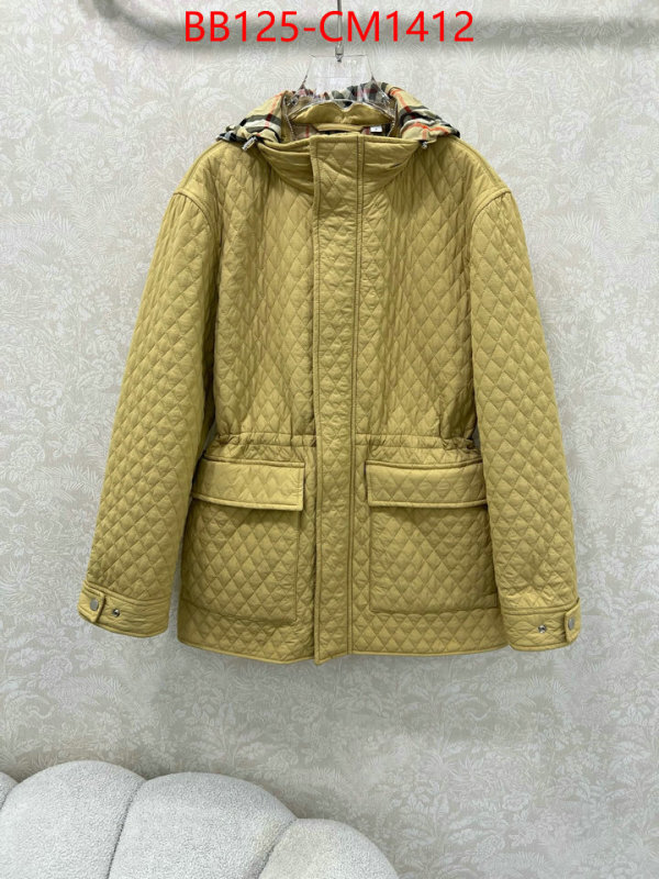 Clothing-Burberry replica wholesale ID: CM1412 $: 125USD