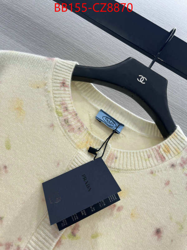 Clothing-Prada top perfect fake ID: CZ8370 $: 155USD