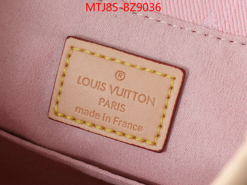 LV Bags(4A)-Handbag Collection- replicas buy special ID: BZ9036 $: 85USD,