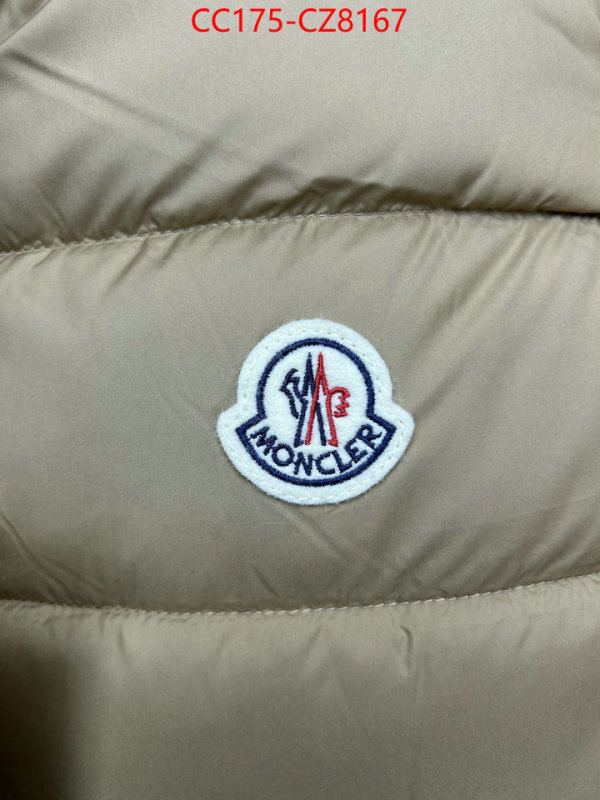 Down jacket Men-Moncler what is a 1:1 replica ID: CZ8167 $: 175USD