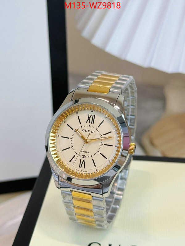 Watch(4A)-Gucci 1:1 ID: WZ9818 $: 135USD