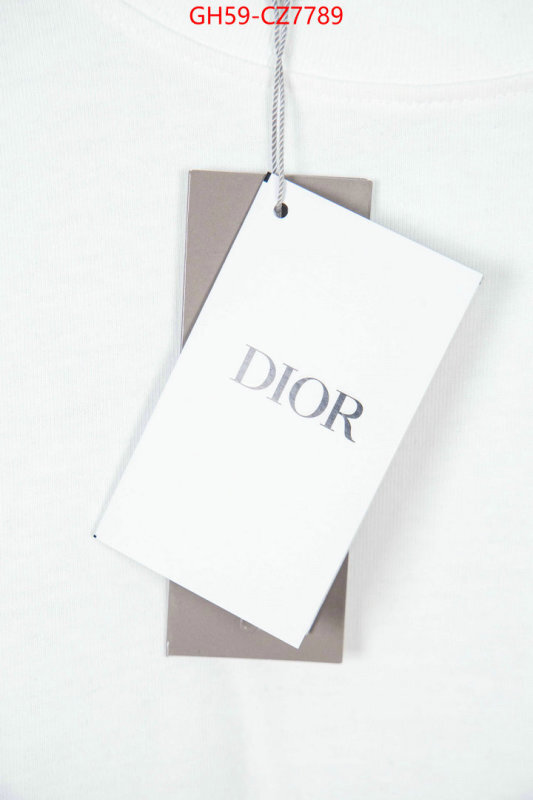 Clothing-Dior high quality replica ID: CZ7789 $: 59USD