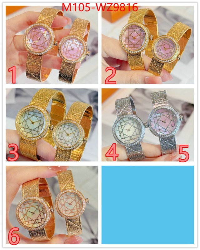 Watch(4A)-Dior buy 1:1 ID: WZ9816 $: 105USD