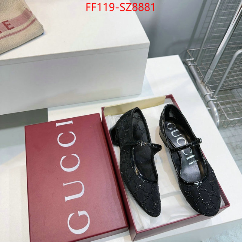 Women Shoes-Gucci shop cheap high quality 1:1 replica ID: SZ8881 $: 119USD