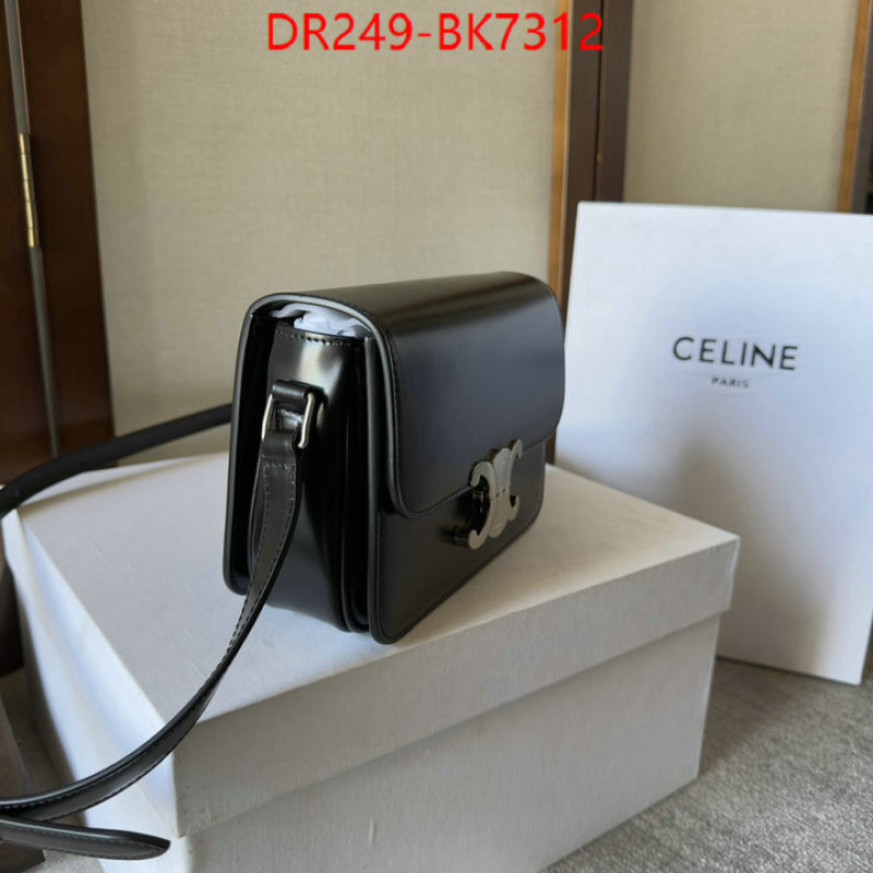 Celine Bags(TOP)-Triomphe Series cheap high quality replica ID: BK7312 $: 249USD,