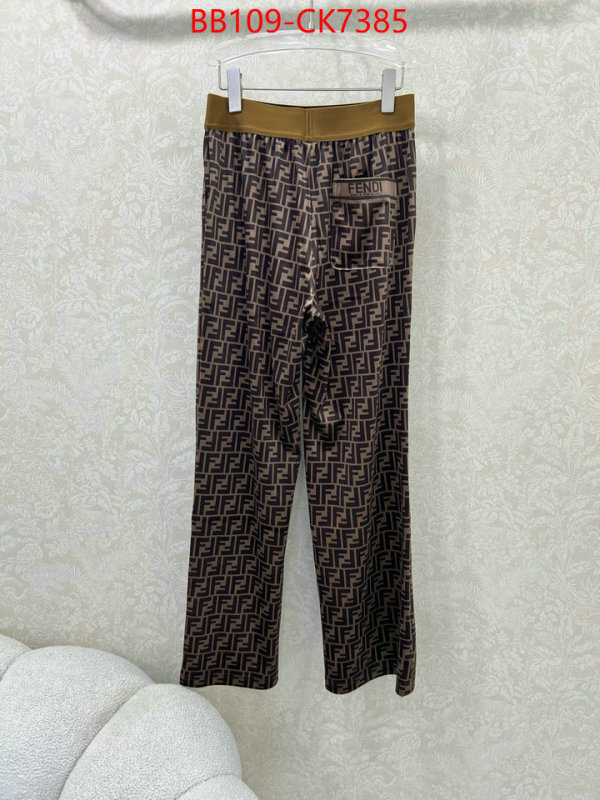 Clothing-Fendi what best replica sellers ID: CK7385 $: 109USD