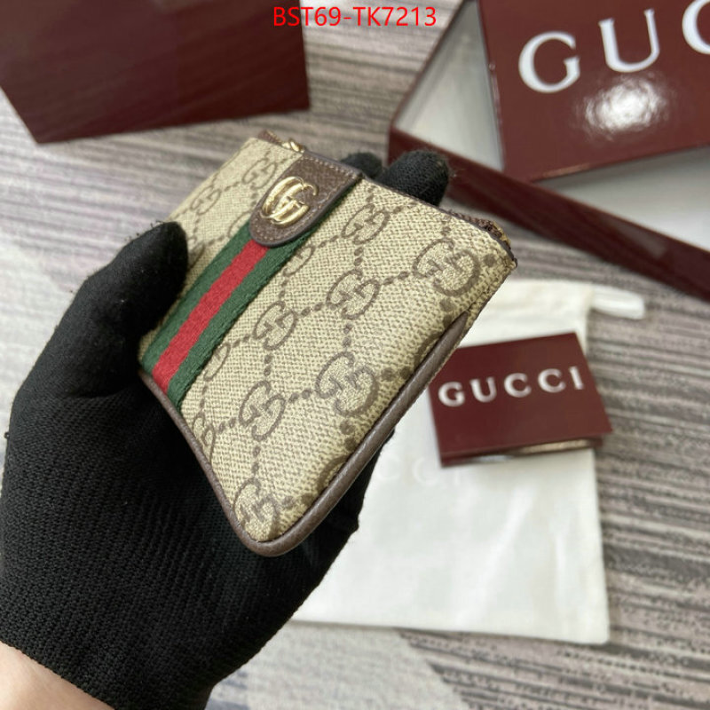 Gucci Bags(TOP)-Wallet- where to buy replicas ID: TK7213 $: 69USD,