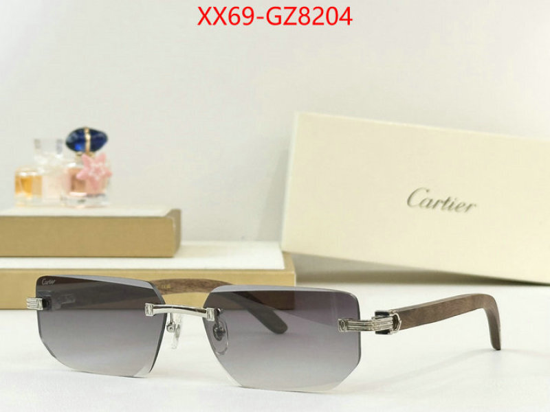 Glasses-Cartier store ID: GZ8204 $: 69USD