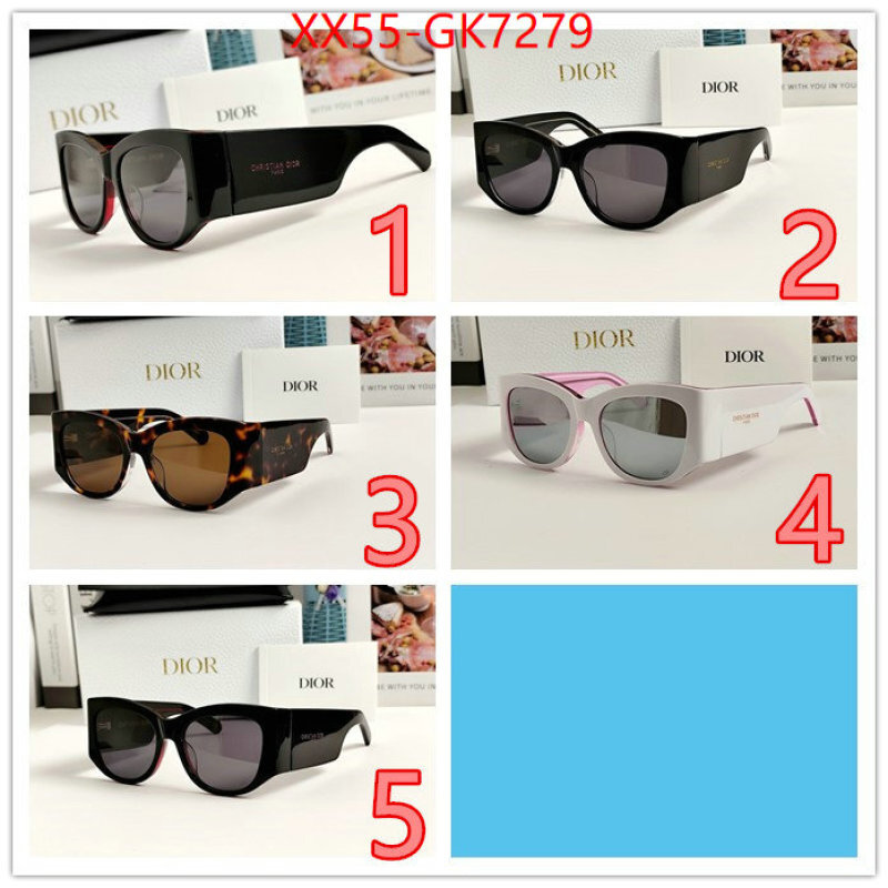 Glasses-Dior the best designer ID: GK7279 $: 55USD
