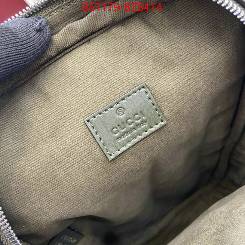 Gucci Bags(TOP)-Crossbody- best quality fake ID: BZ8414 $: 179USD,