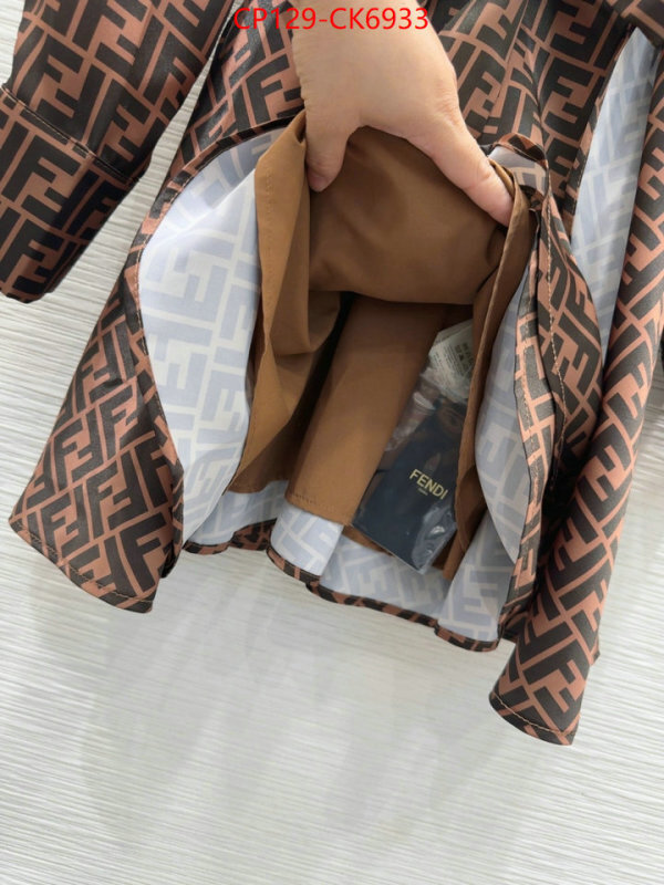 Clothing-Fendi ID: CK6933 $: 129USD