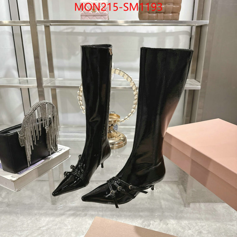 Women Shoes-Miu Miu mirror copy luxury ID: SM1193 $: 215USD