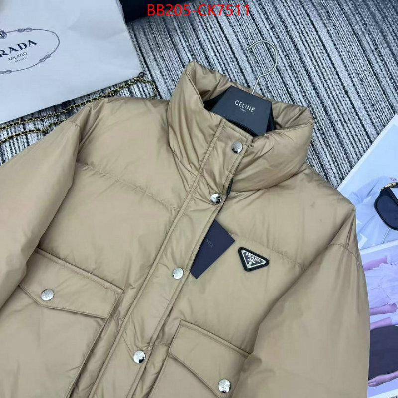 Down jacket Women-Prada online sales ID: CK7511 $: 205USD