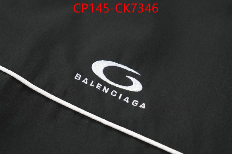 Clothing-Balenciaga where can you buy replica ID: CK7346 $: 145USD