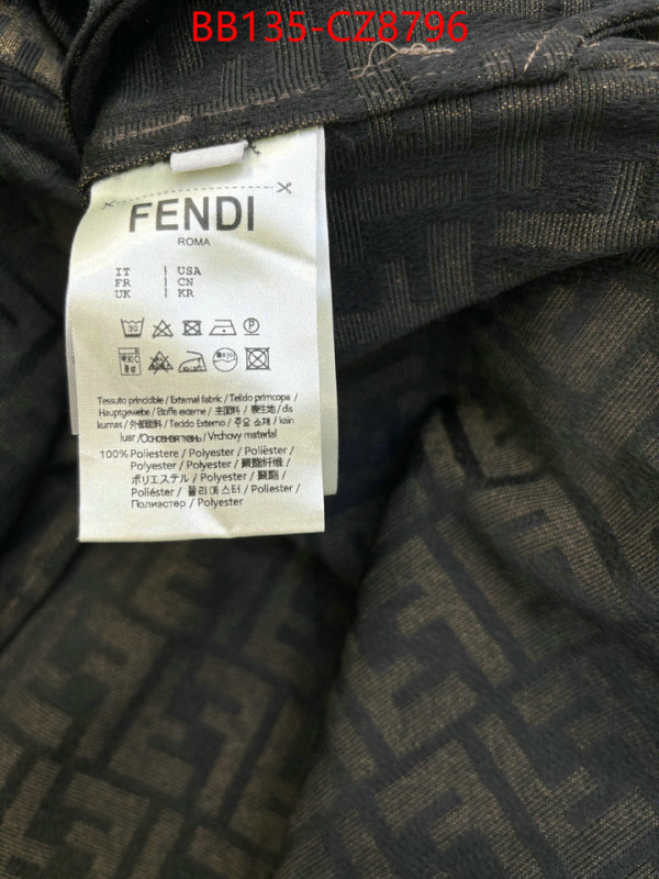 Clothing-Fendi aaaaa+ quality replica ID: CZ8796 $: 135USD