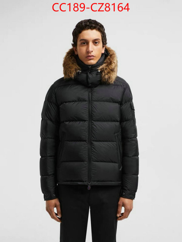 Down jacket Men-Moncler good quality replica ID: CZ8164 $: 189USD