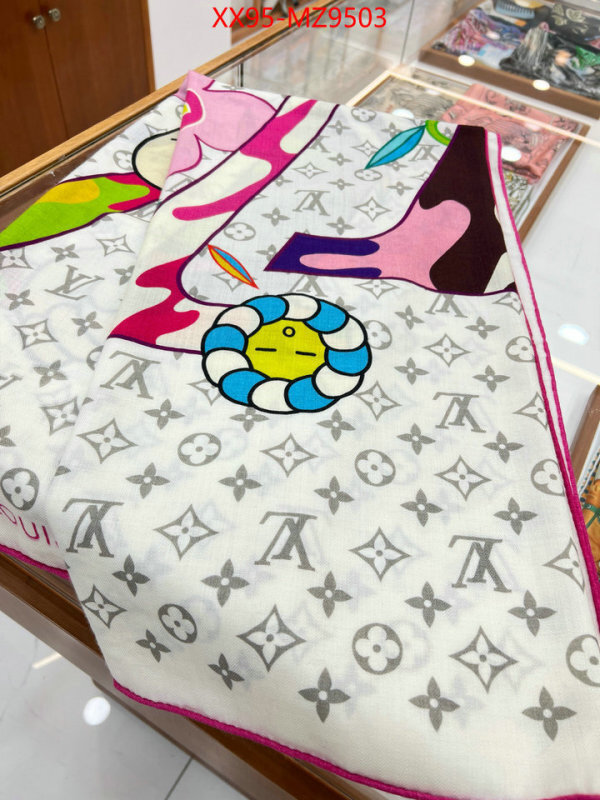 Scarf-LV replica sale online ID: MZ9503 $: 95USD