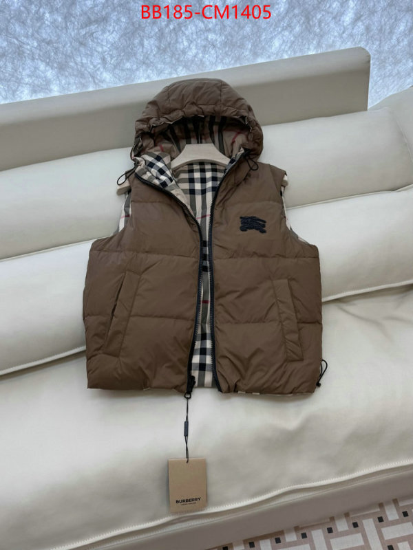 Clothing-Burberry top 1:1 replica ID: CM1405 $: 185USD