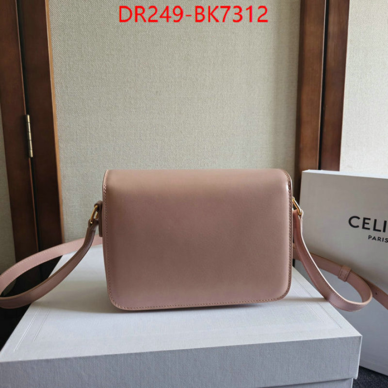 Celine Bags(TOP)-Triomphe Series cheap high quality replica ID: BK7312 $: 249USD,