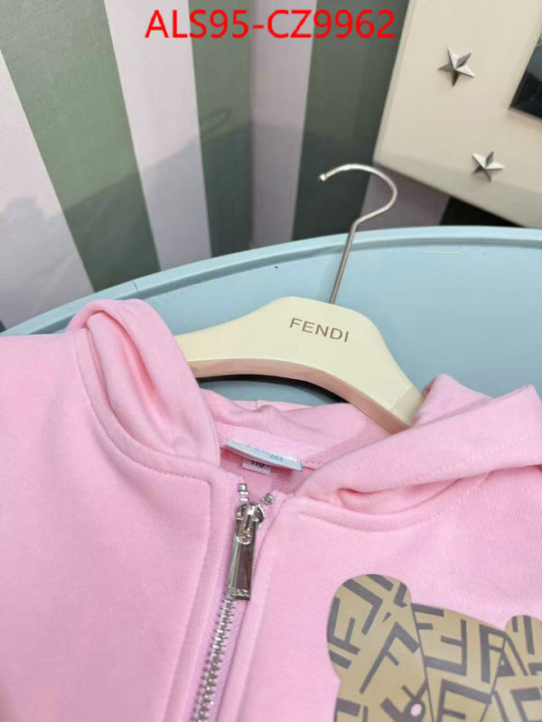Kids clothing-Fendi buy best quality replica ID: CZ9962 $: 95USD
