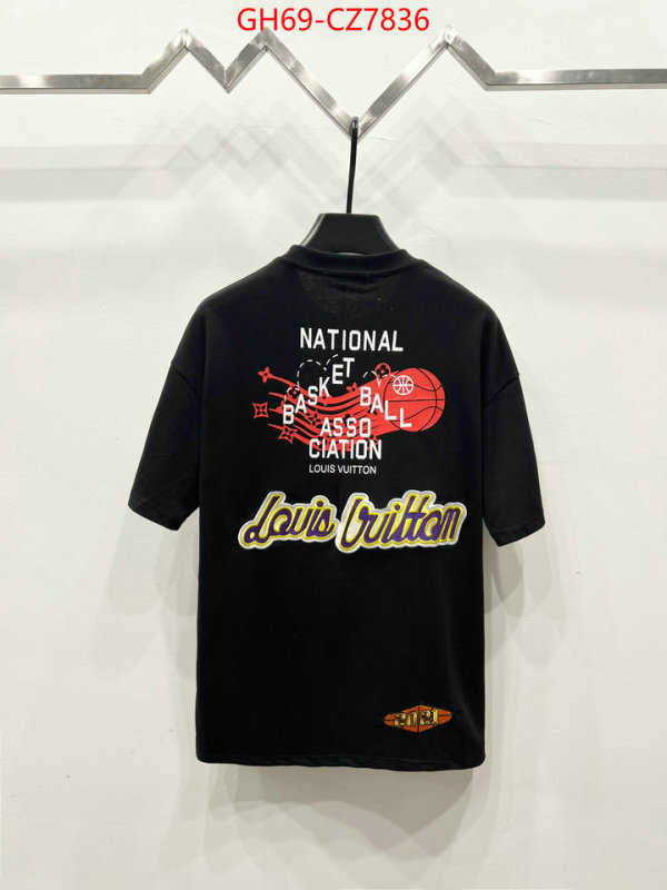 Clothing-LV best quality replica ID: CZ7836 $: 69USD