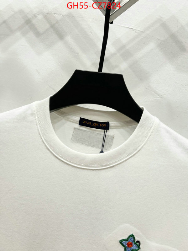 Clothing-LV high quality perfect ID: CZ7824 $: 55USD