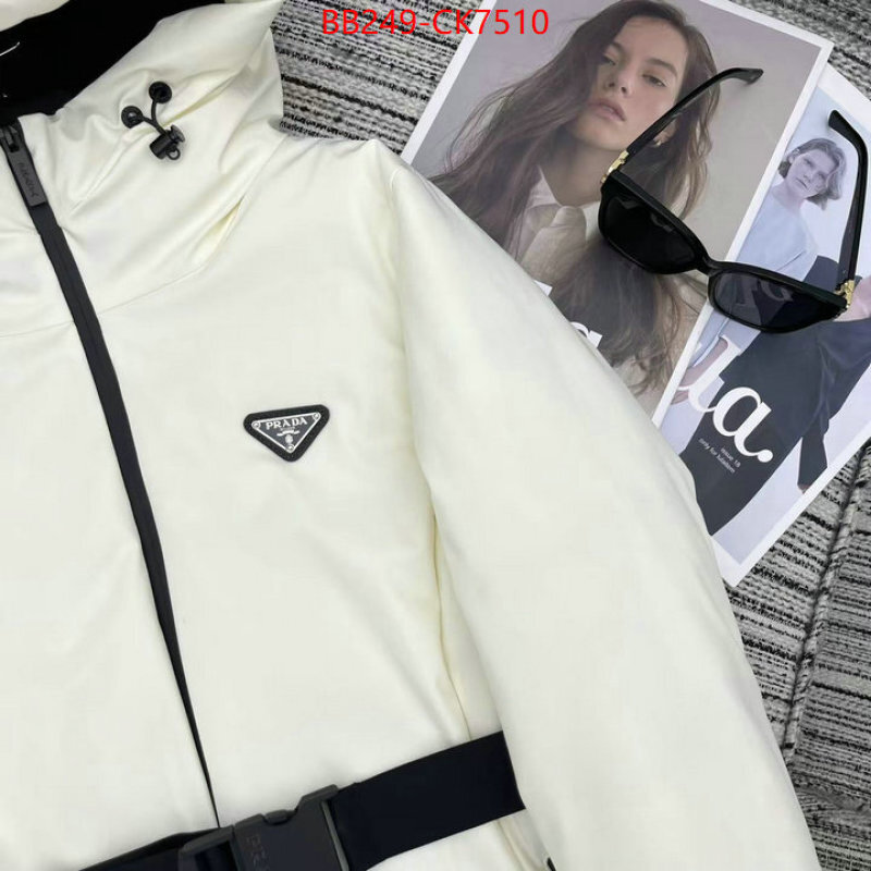 Down jacket Women-Prada fake aaaaa ID: CK7510 $: 249USD
