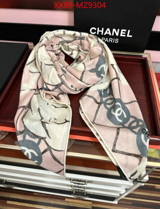 Scarf-Chanel shop ID: MZ9304 $: 89USD