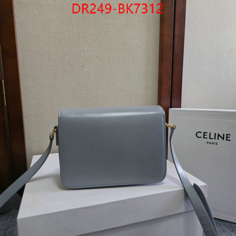 Celine Bags(TOP)-Triomphe Series cheap high quality replica ID: BK7312 $: 249USD,