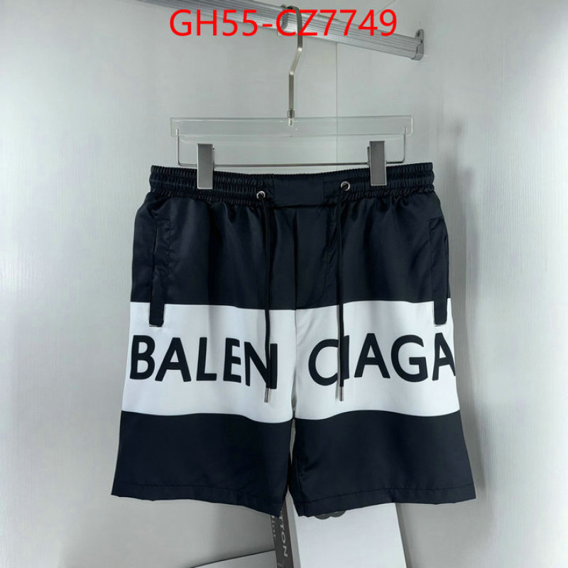 Clothing-Balenciaga sell online luxury designer ID: CZ7749 $: 55USD