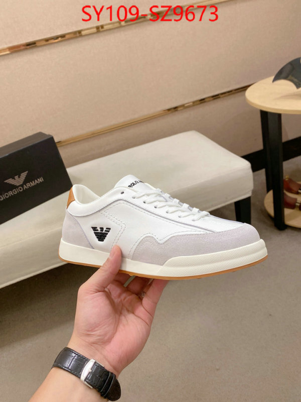 Men shoes-Armani top perfect fake ID: SZ9673 $: 109USD