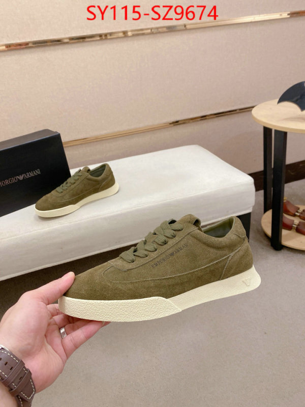 Men shoes-Armani where should i buy replica ID: SZ9674 $: 115USD