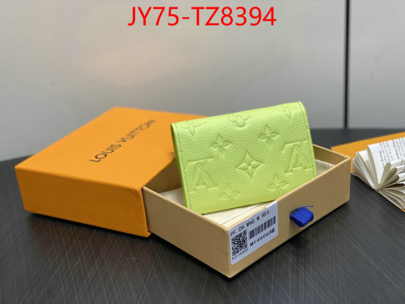 LV Bags(TOP)-Wallet 1:1 clone ID: TZ8394 $: 75USD,