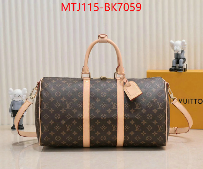 LV Bags(4A)-Keepall BandouliRe 45-50- where can i buy the best quality ID: BK7059 $: 115USD,