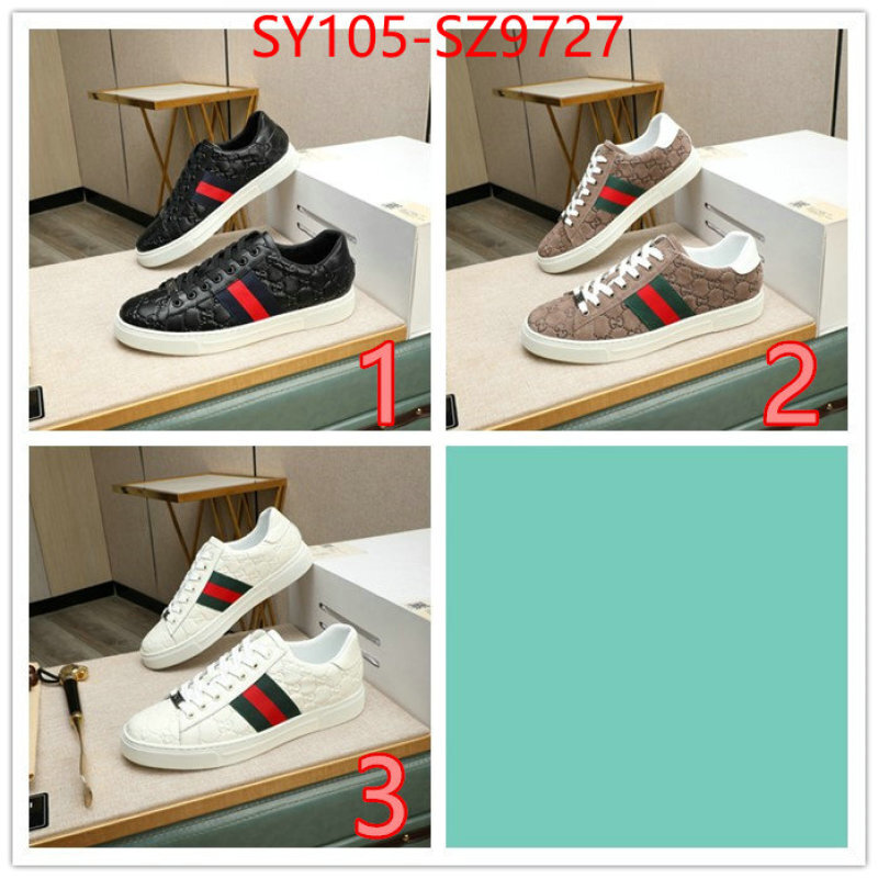 Men Shoes-Gucci where quality designer replica ID: SZ9727 $: 105USD