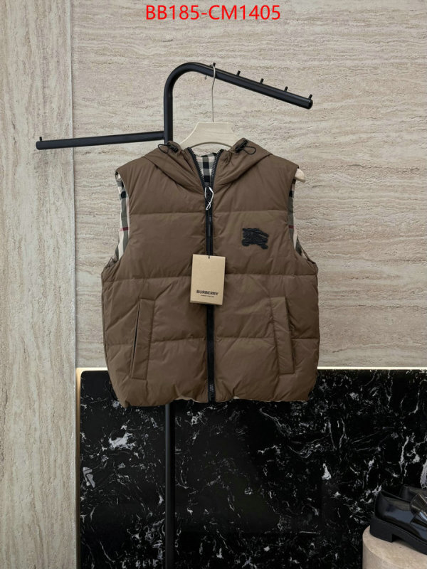 Clothing-Burberry top 1:1 replica ID: CM1405 $: 185USD