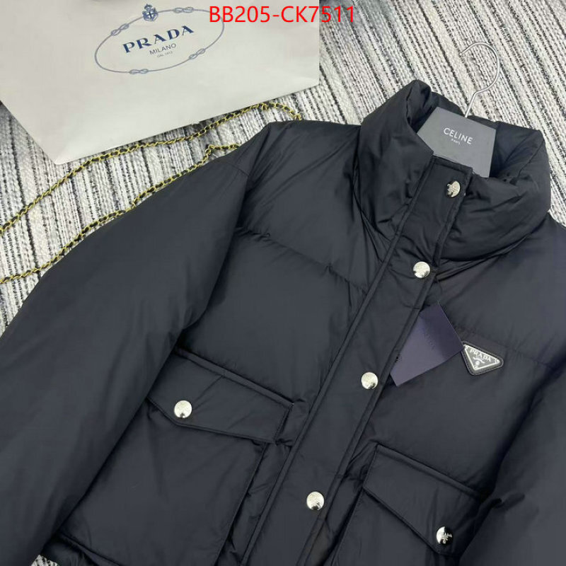 Down jacket Women-Prada online sales ID: CK7511 $: 205USD
