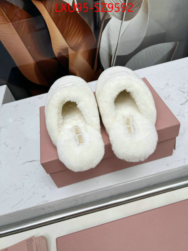 Women Shoes-Miu Miu luxury fashion replica designers ID: SZ9592 $: 95USD