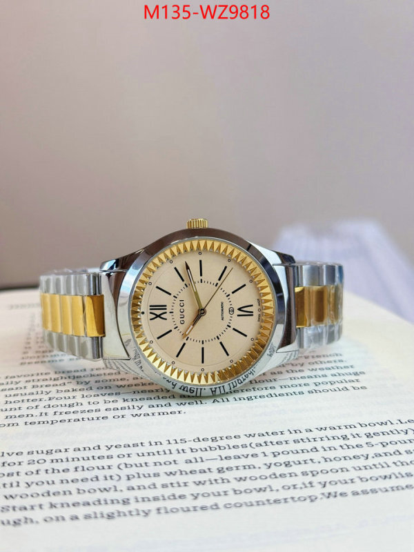 Watch(4A)-Gucci 1:1 ID: WZ9818 $: 135USD