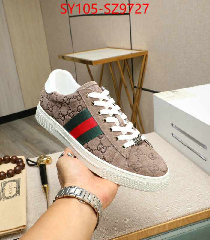 Men Shoes-Gucci where quality designer replica ID: SZ9727 $: 105USD
