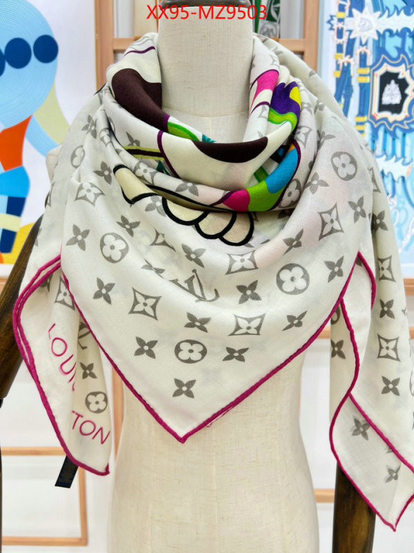 Scarf-LV replica sale online ID: MZ9503 $: 95USD