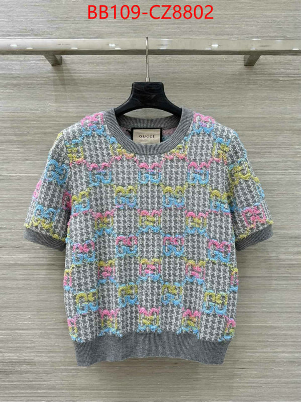 Clothing-Gucci shop ID: CZ8802 $: 109USD