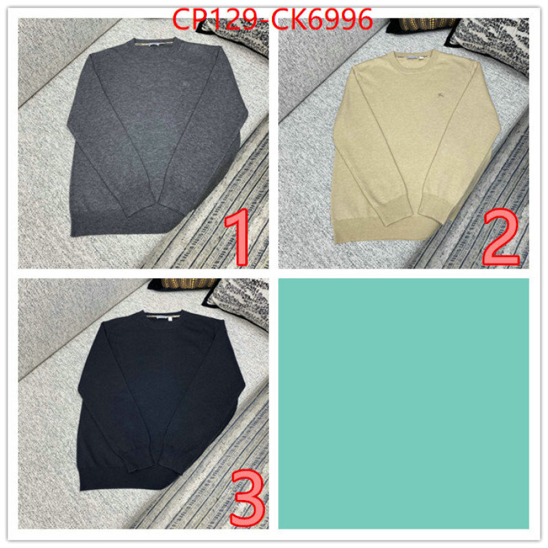 Clothing-Burberry ID: CK6996 $: 129USD