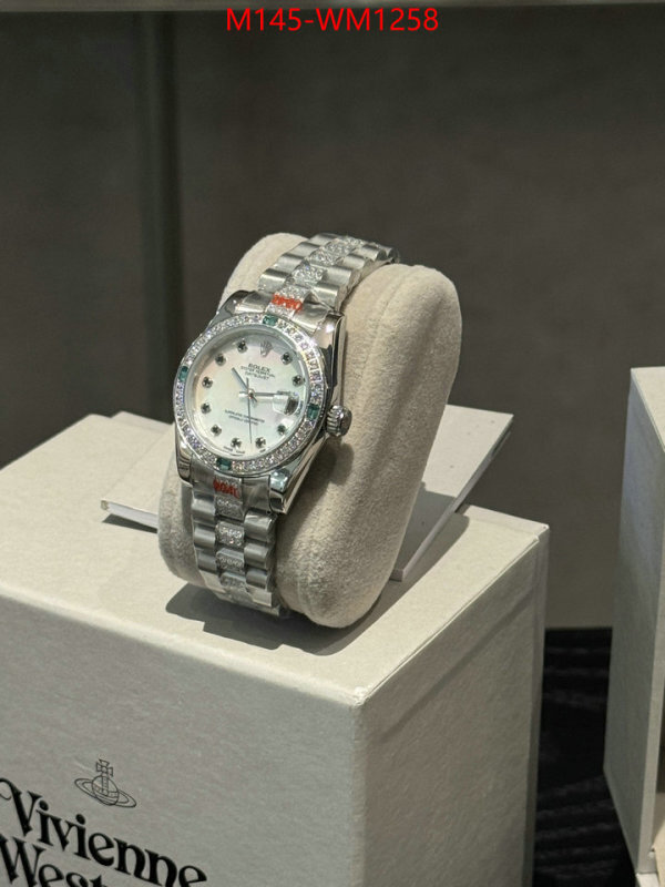 Watch(4A)-Rolex 2024 luxury replicas ID: WM1258 $: 145USD