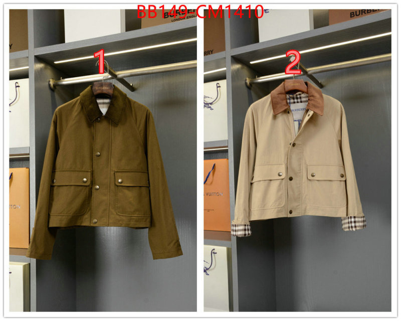 Clothing-Burberry replcia cheap ID: CM1410 $: 149USD